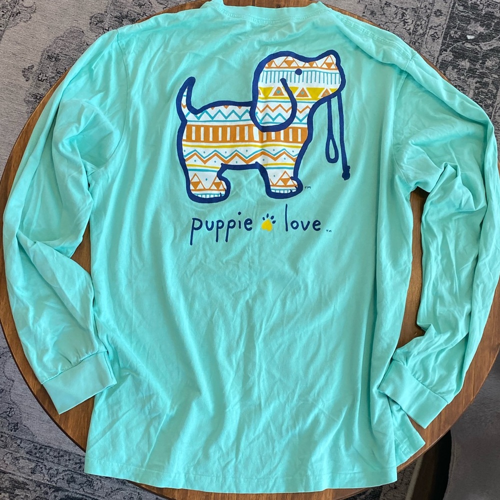Long Sleeve Puppie Love T-Shirt